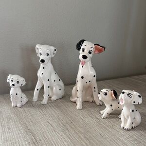 Disney 101 Dalmatian Dog Figurine Set